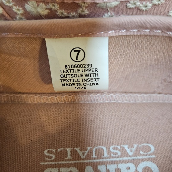 Canvas Casual Womens Slipp On Size 7 - Picture 4 of 4